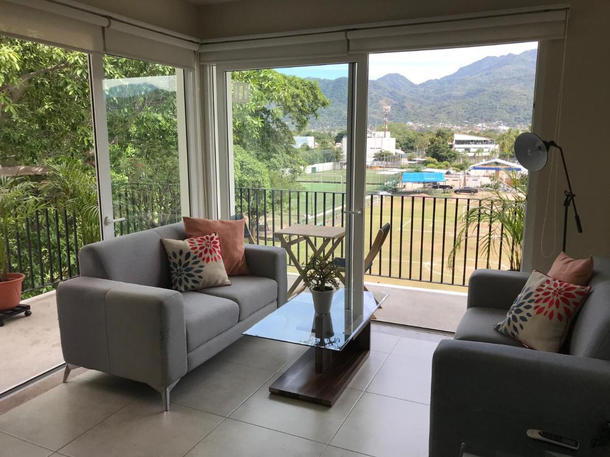 Апартаменты Departamento Con Espectacular Vista A La Montana. Пуэрто-Вальярта Экстерьер фото